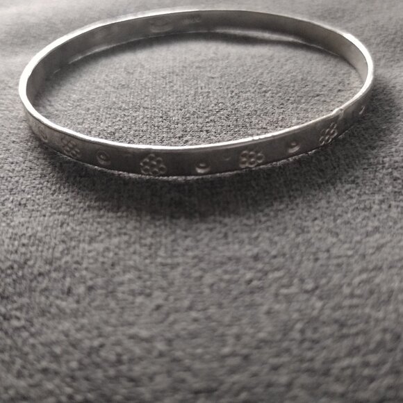 Jewelry - Sterling Silver Itched Bracelet